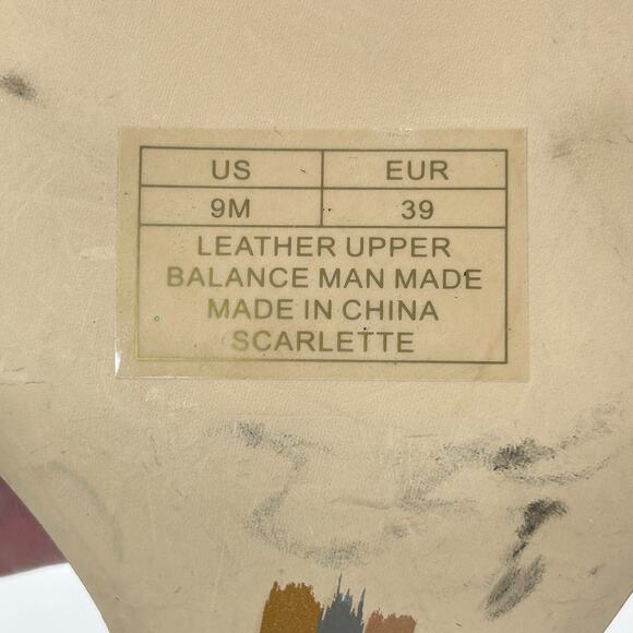 Sam Edelman Scarlette Leather Beaded Ankle Wrap Heels Black/Pearl Women's 9 M - Picture 14 of 14